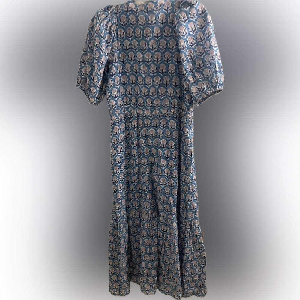 Emerson Fry Blue Floral Dress - Picture 2 of 5